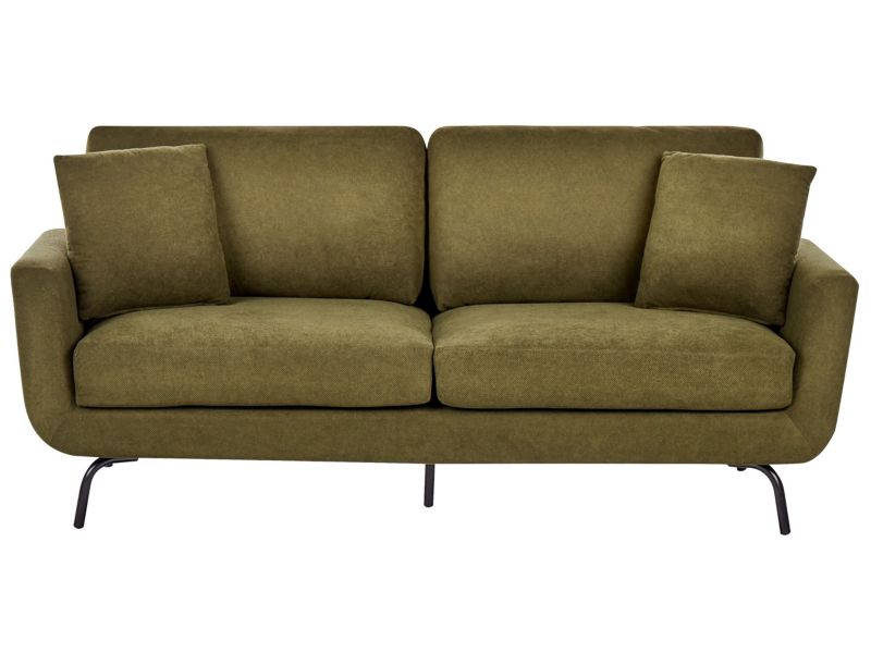 Sofa 3-osobowa ciemnozielona Vesala 1 szt.