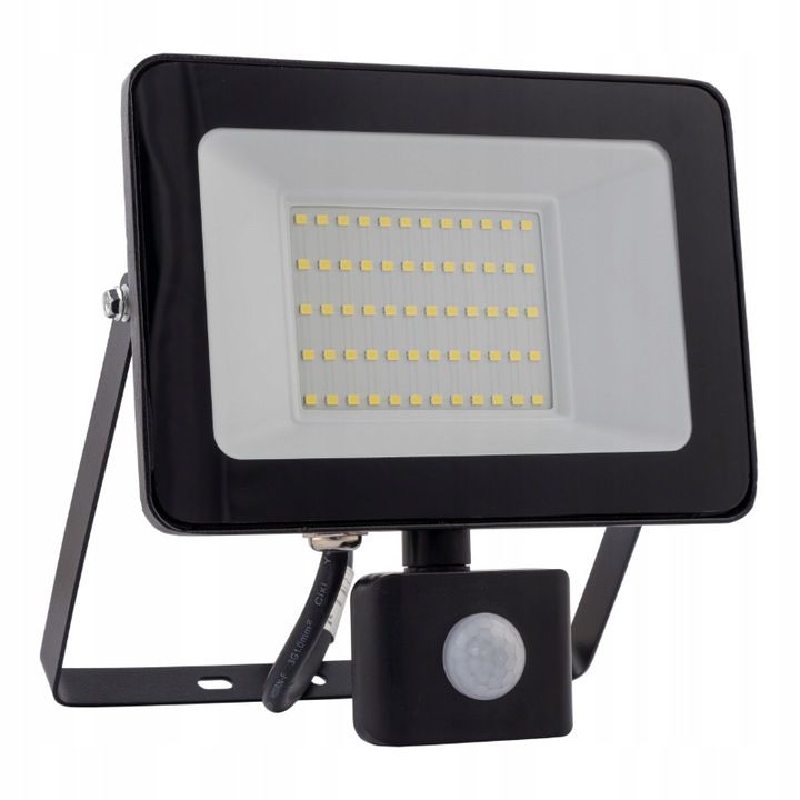 Naświetlacz LED 50W Germina z czujnikiem ruchu IP65 -1szt.