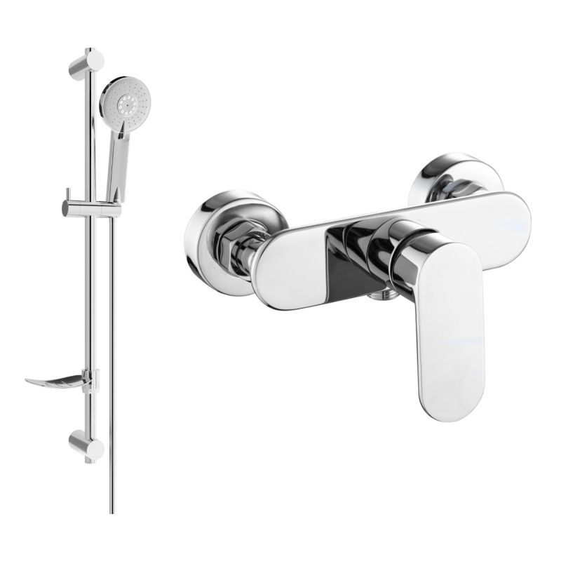 Bateria prysznicowa Mexen Milo chrom 1 szt.
