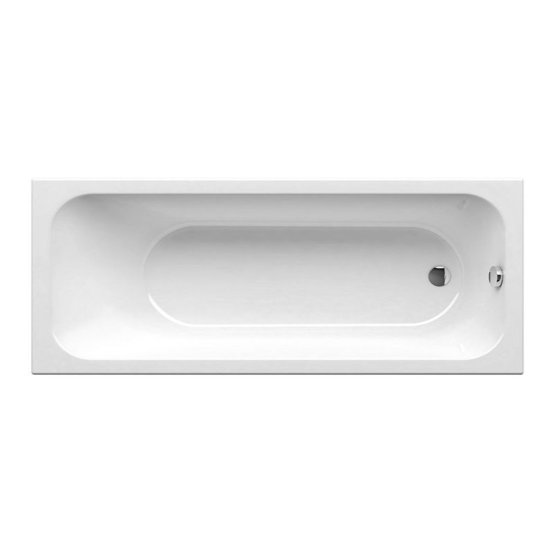 Akrylowa wanna prostokątna Ravak CHROME SLIM 160x70 biała 1szt
