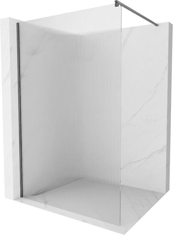 Ścianka prysznicowa Mexen Kioto gun gray 90x200 cm 800-090-101-66-09 1 szt.