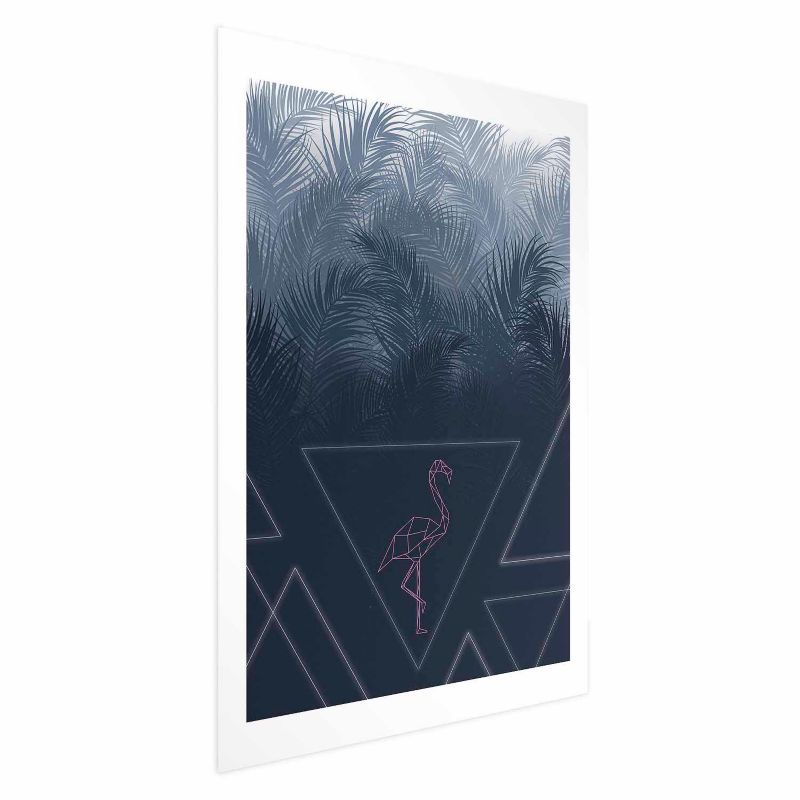 Plakat Artgeist Geometryczny ptak 29,7x42 cm bez ramy 1 szt