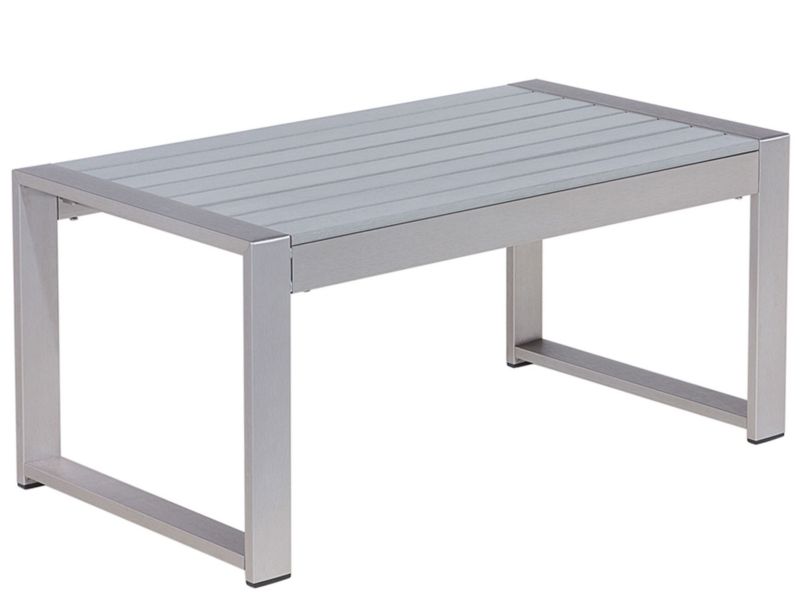 Stolik kawowy Salerno Metal Jasnoszary 1 szt.