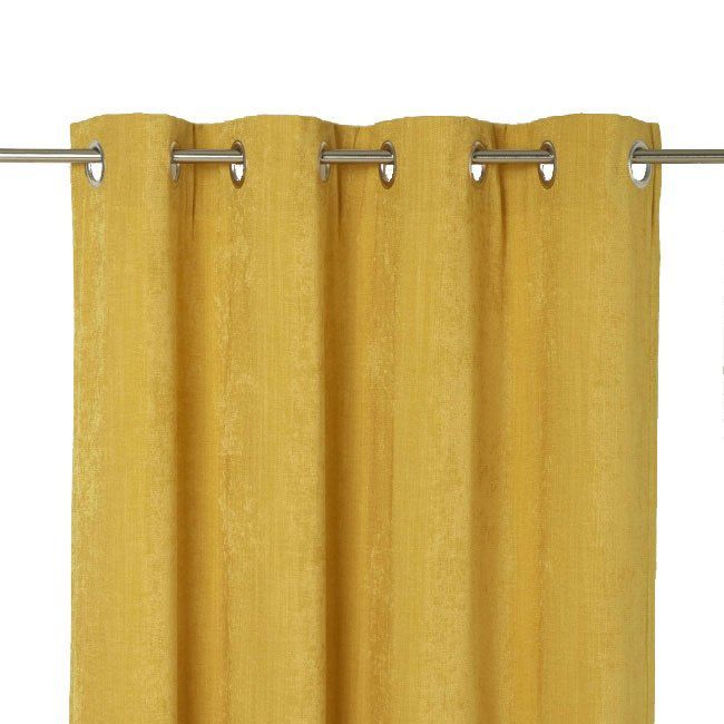 Zasłona Good Home Pahea 140 x 260 cm musztardowa