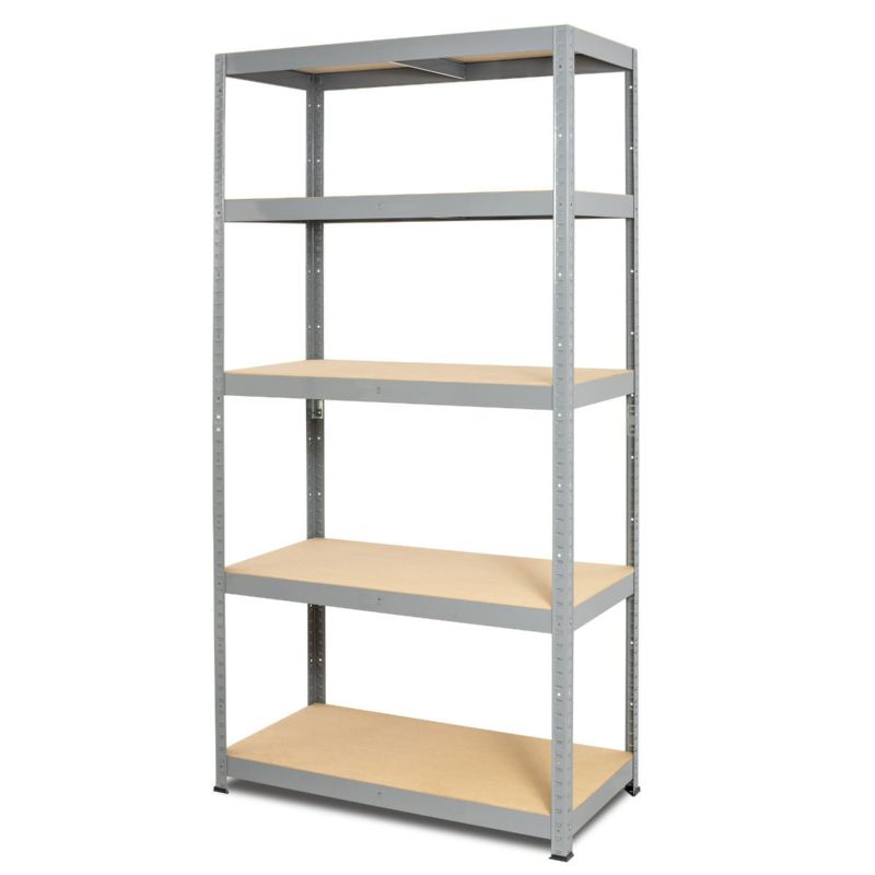 Regał metalowy wciskany TR265JS Metalkas 180x90x45 265kg MDF 1 szt.