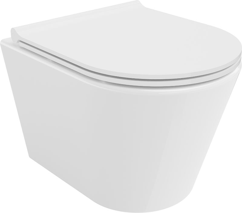 Miska WC z deską Mexen Rico biały 48x36,5 cm 1 szt.