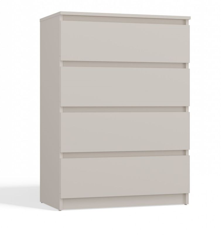 Komoda Topeshop Szafka 4 Szuflady M4 Kaszmir Beż 40x70x97 cm 1 szt.