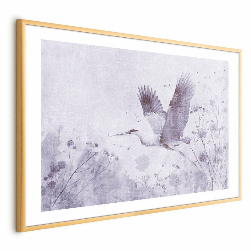 Plakat Artgeist Majestatyczny lot 60x40 cm z ramą złotą 1 szt