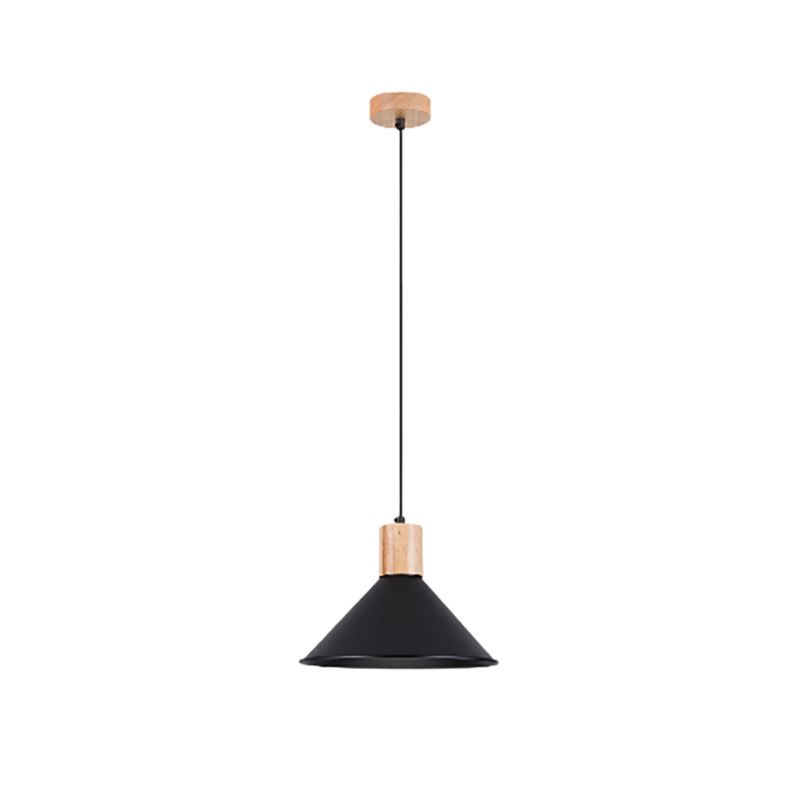Lampa wisząca Sollux Lighting JAGA czarna 1 szt.