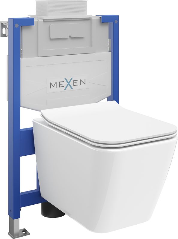 Zestaw podtynkowy WC Mexen Cube biały 52x36x82 1 szt.