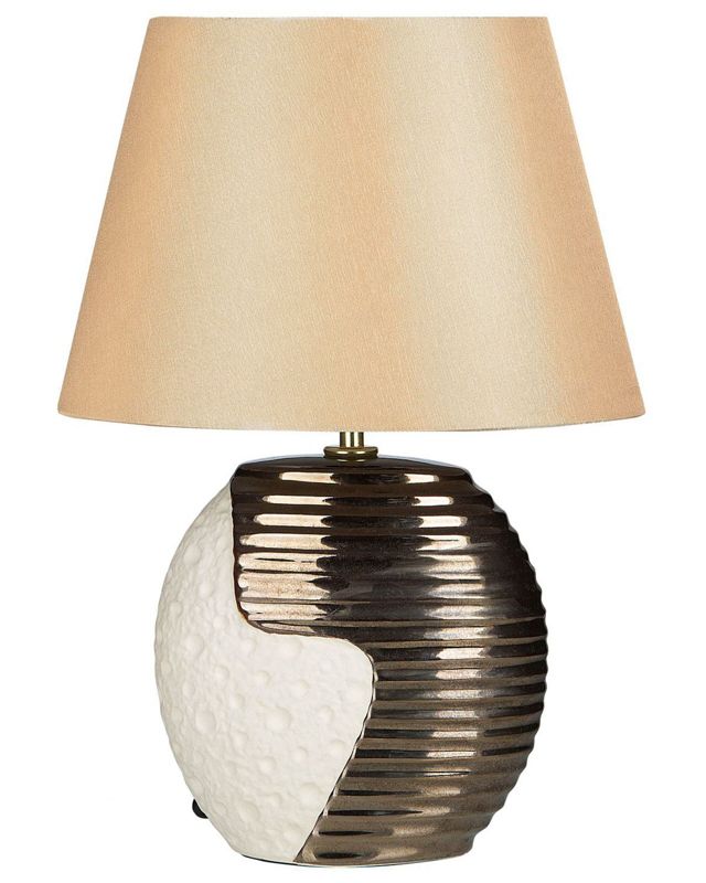 Lampa stołowa Esla Porcelana Beżowy 1 szt.