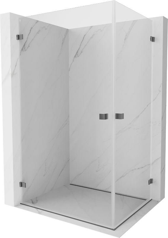 Kabina prysznicowa Mexen Lunar-B transparent gun metal 85x70 cm 1 szt.