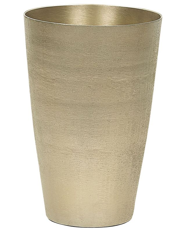 Wazon na kwiaty Amrit Metal Złoty 1 szt.