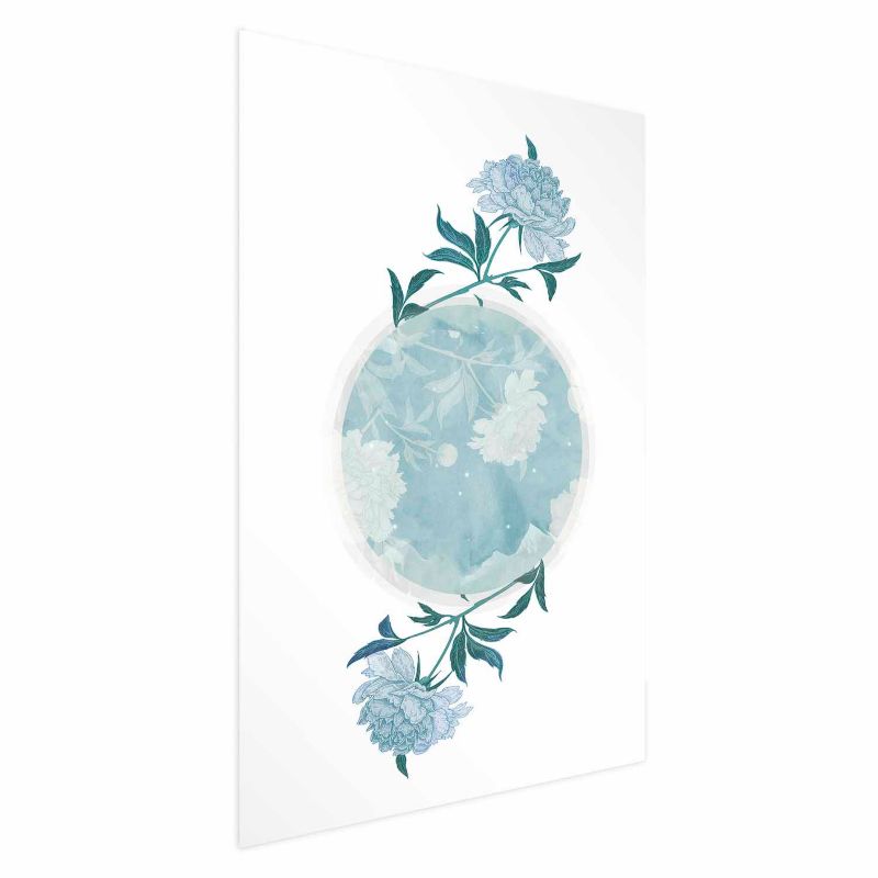 Plakat Artgeist Kwiecista planeta 60x90 cm bez ramy 1 szt