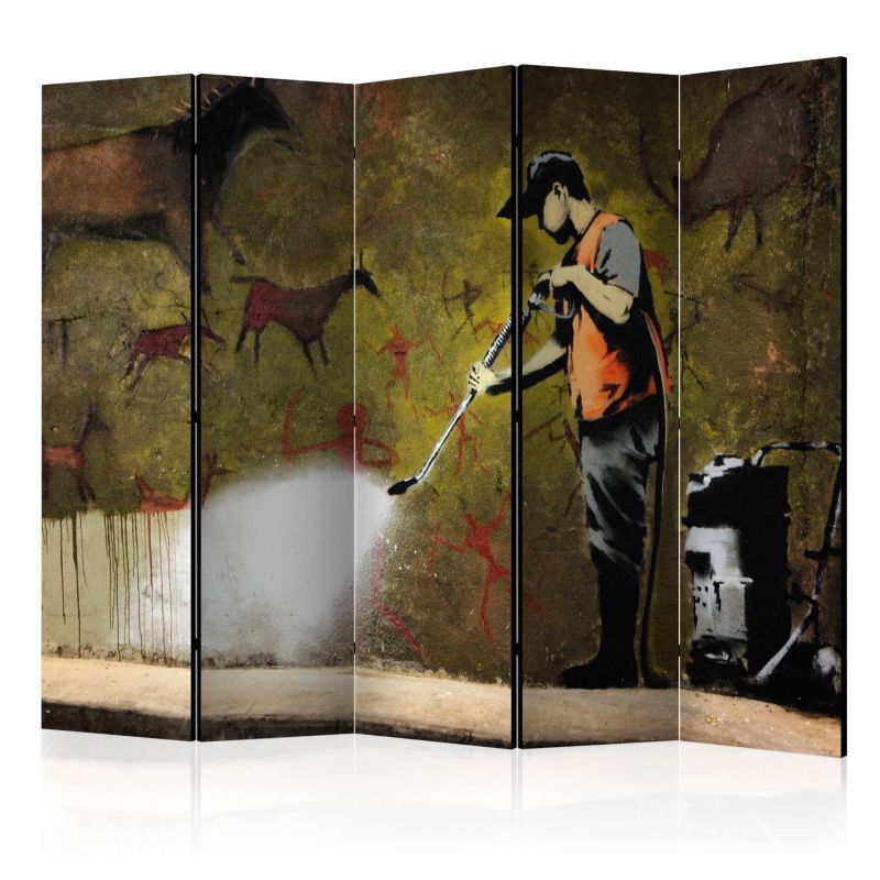 Parawan dwustronny Artgeist Street art 225x172 cm Street art 1 szt
