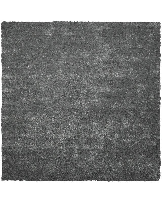 Dywan shaggy 200 x 200 cm ciemnoszary Demre 1 szt.