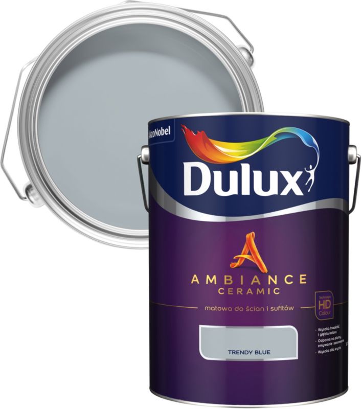 Farba Dulux Ambiance Ceramic trendy blue 5 l