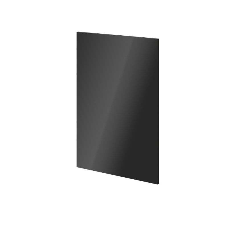 Drzwi do korpusu 50 x 75 cm GoodHome Atomia antracyt połysk
