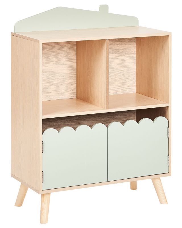 Regał MDF Jasne drewno Lackey 1 szt.