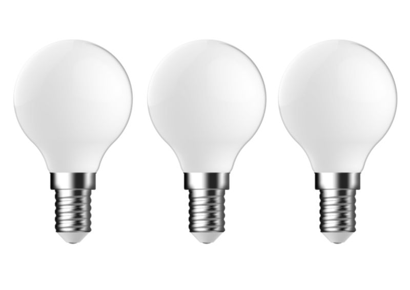 Żarówka LED Diall P45 E14 470 lm 2700 K 3 szt.