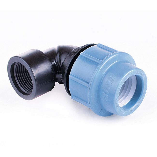 Kolano PE Pipelife z gwintem wewnętrznym 25 mm x 3/4"