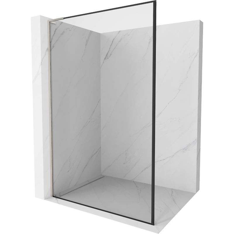 Ścianka prysznicowa Mexen Kioto L czarny wzór 70x200 cm 800-070-103-97-70 1 szt.
