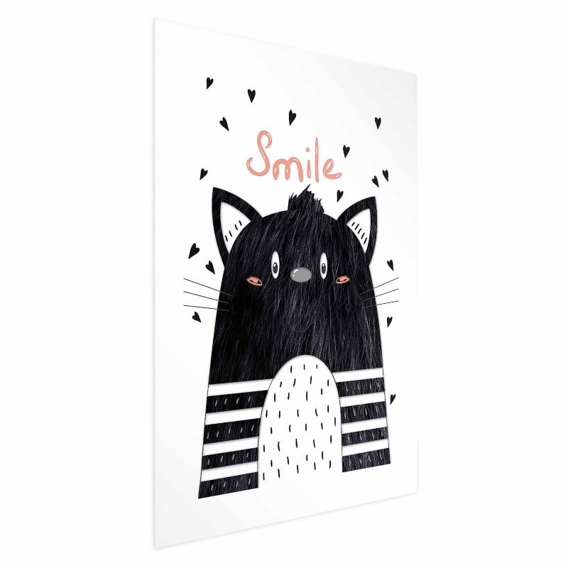 Plakat Artgeist Smile 21x30 cm bez ramy 1 szt