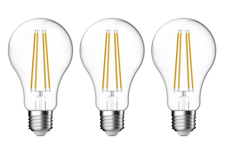 Żarówka LED Diall A70 E27 1521 lm 4000 K DIM 3 szt.