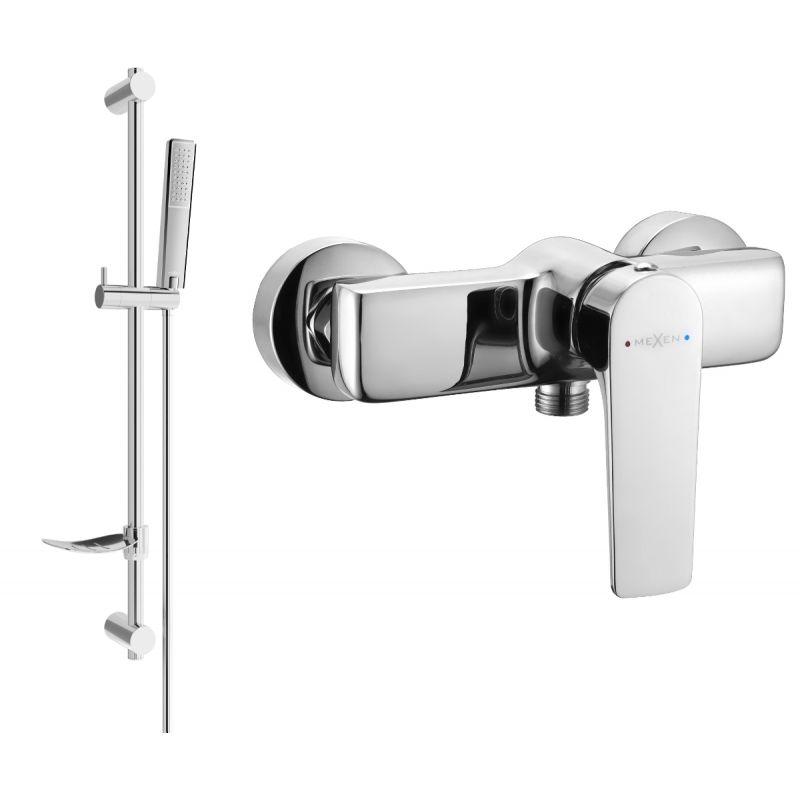 Bateria prysznicowa Mexen Lynx chrom 1 szt.