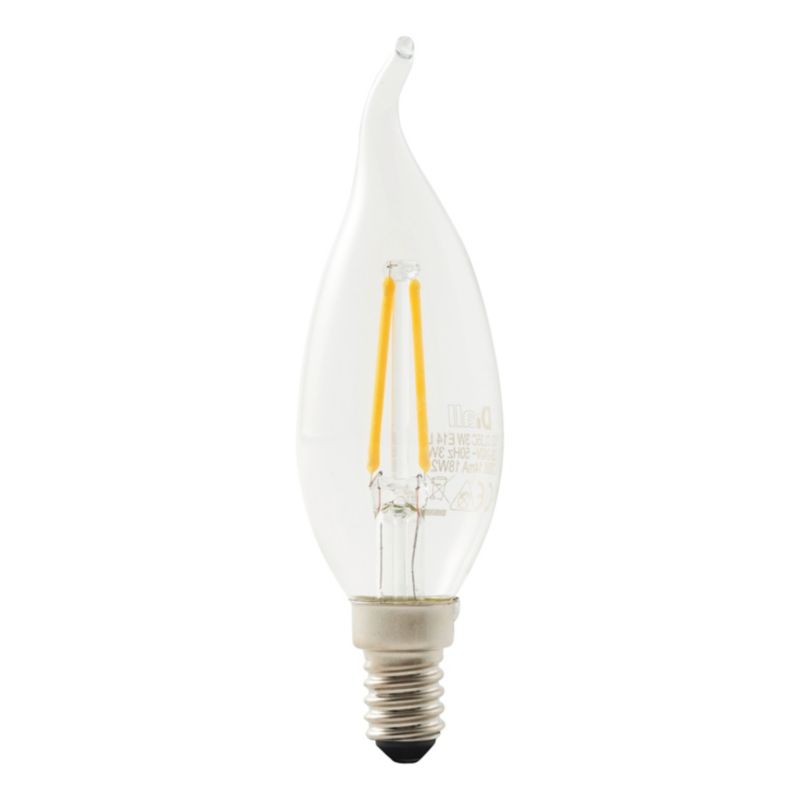 Żarówka LED Diall C35-TL E14 250 lm 2700 K