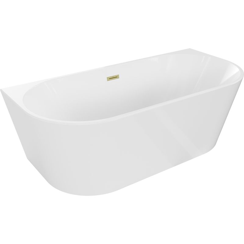 Wanna przyścienna Mexen Oval biała 150 x 75 cm 1 szt.