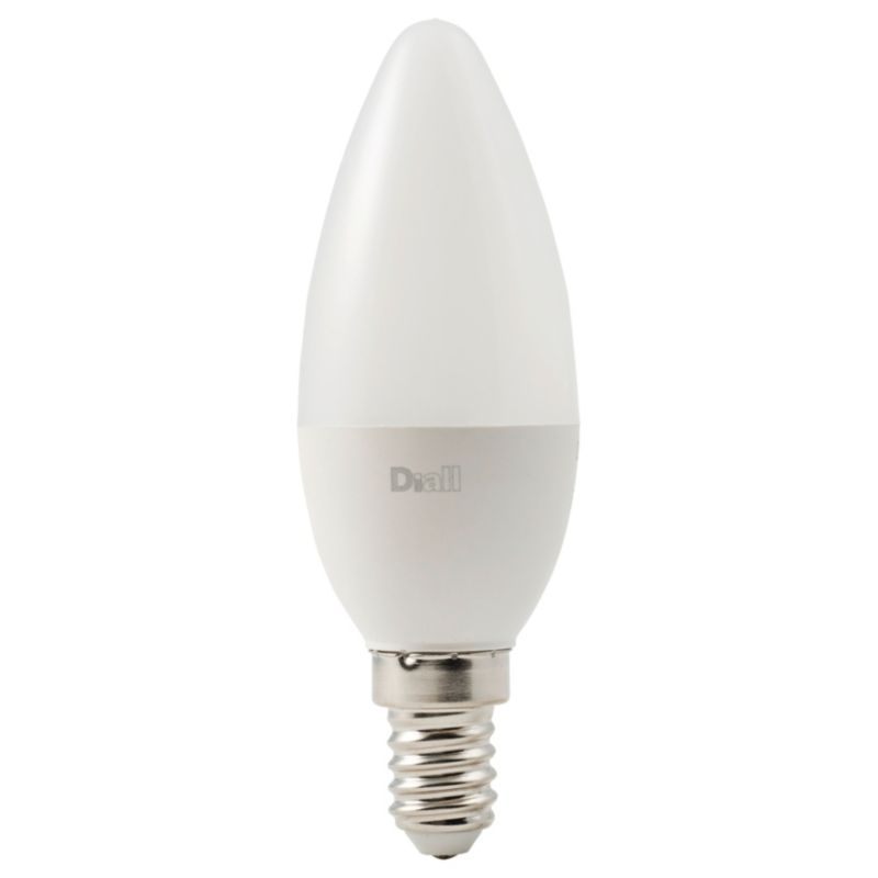 Żarówka LED Diall C35 E14 470 lm 2700 K