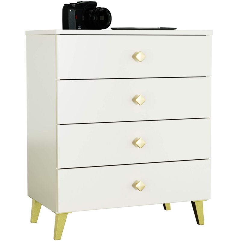 Komoda Akord Mobi Kaszmir 60 cm 4 szuflady kolor Kaszmir mat 60x37x73 cm 1 szt.