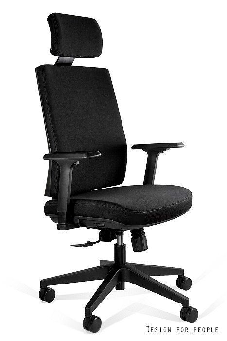Fotel Unique biurowy SHELL czarny 1 szt