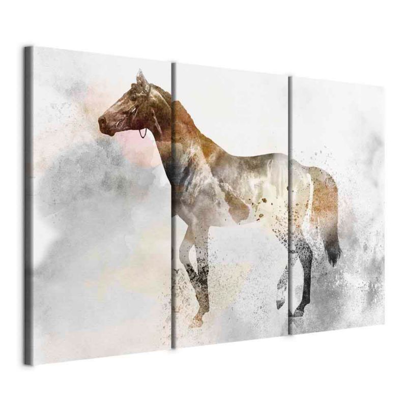 Obraz Artgeist Ognisty rumak 90 x 60 cm płótno włoskie 1 szt
