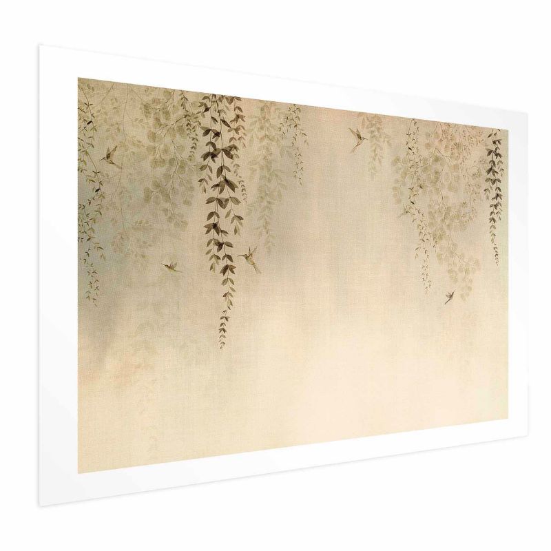 Plakat Artgeist Beżowe koliberki 42x29,7 cm bez ramy 1 szt