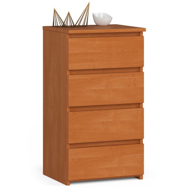 Komoda Akord CL4 Olcha 40 cm 4 szuflady kolor Olcha mat 40x35x74 cm 1 szt.