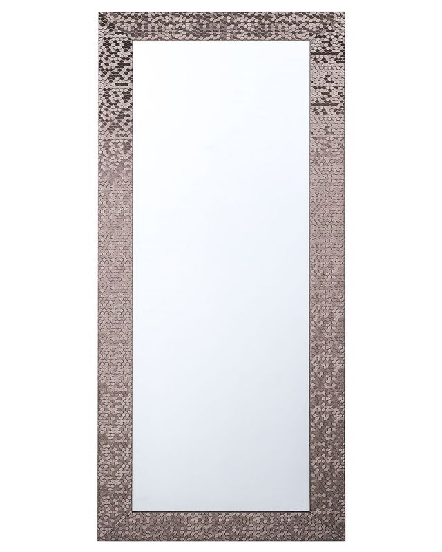 Lustro ścienne Marans 50 cm 130 cm Brązowy 1 szt.