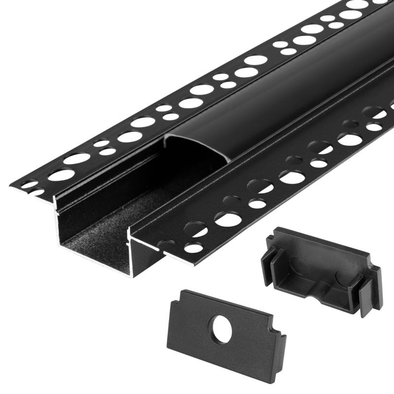 Profil LED XUDO GK 20mm 2m Czarny z kloszem czarnym 1 szt.