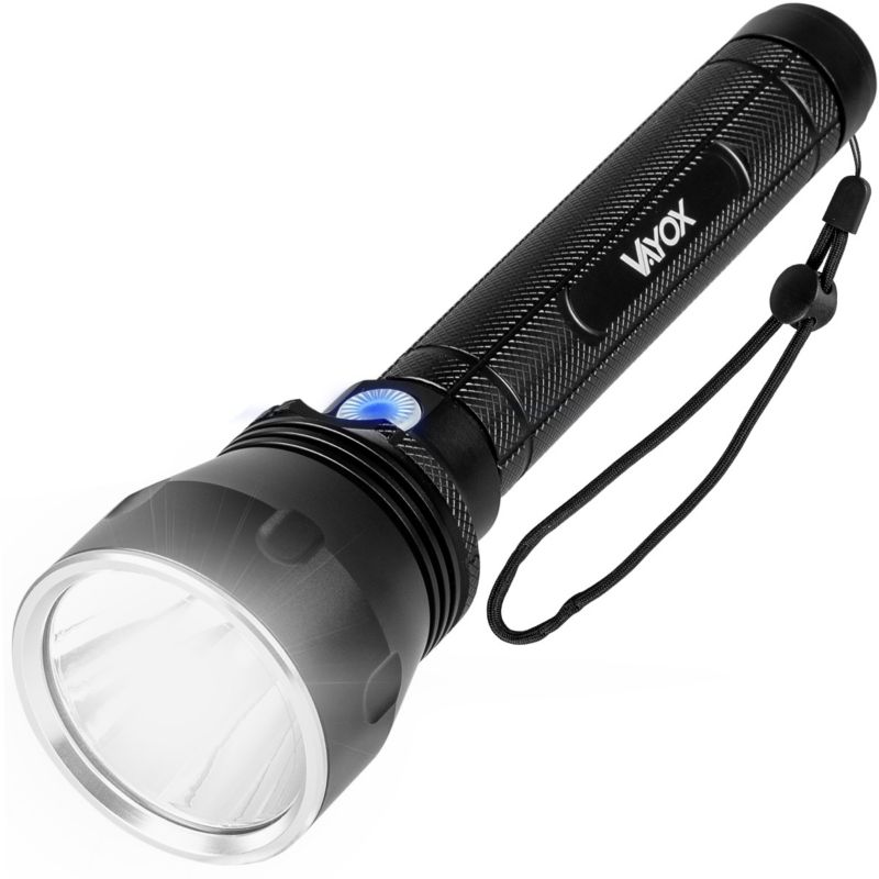 Latarka taktyczna Vayox VA0253 akumulatorowa wodoodporna IPX5 1570lm 1 szt.