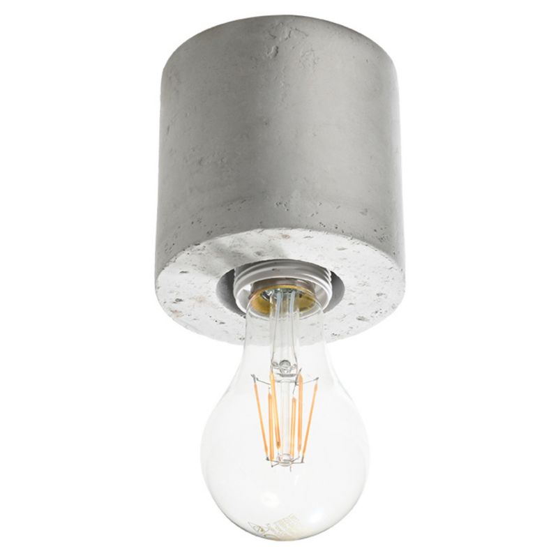 Plafon Sollux Lighting SALGADO beton 1 szt.