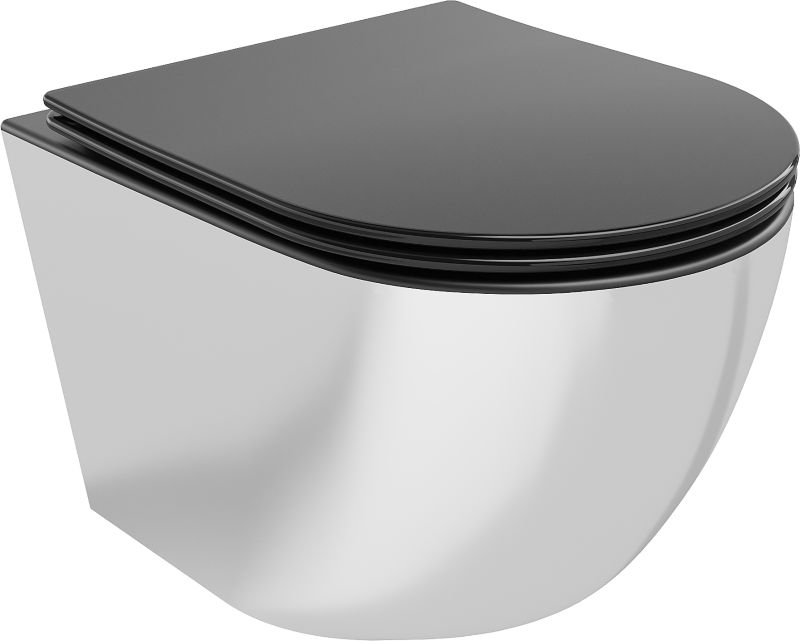 Miska wc Mexen Lena czarny/srebrny 48x36x35,5 cm 1 szt.