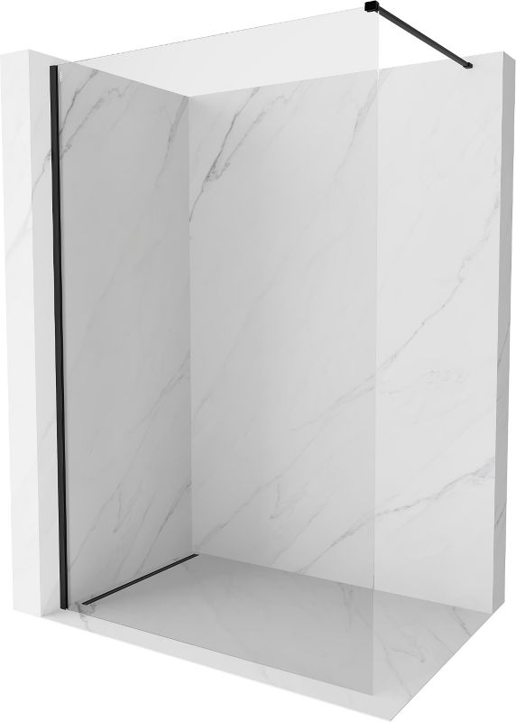 Ścianka prysznicowa walk-in Mexen Kioto-X czarna 160x200 cm 1 szt.