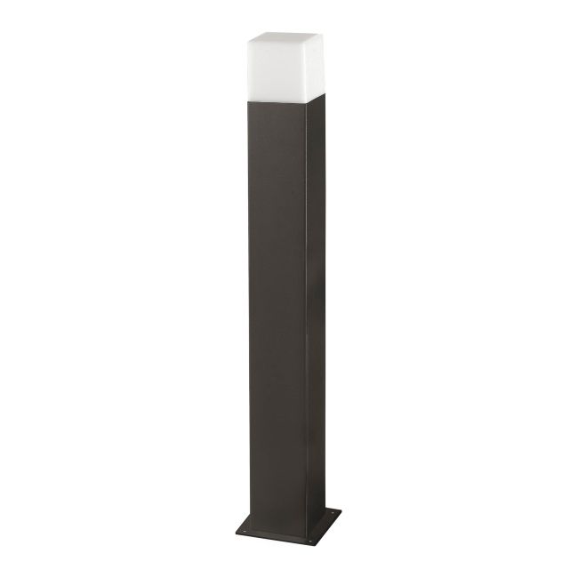 Lampa stojąca LED Polux New York 12 W E27 IP44 74 cm grafitowa
