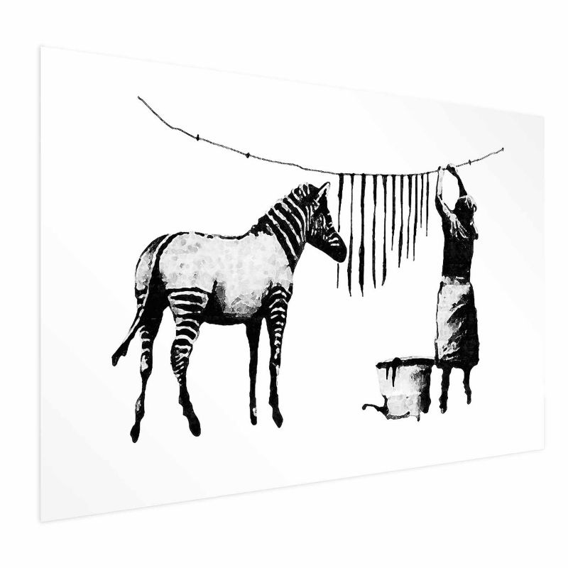 Plakat Artgeist Banksy: Pranie 90x60 cm bez ramy 1 szt