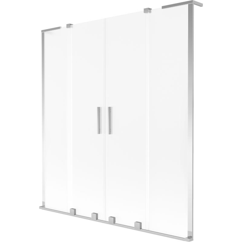 Parawan nawannowy ruchomy Mexen Velar L szron chrom 150x150 1 szt.