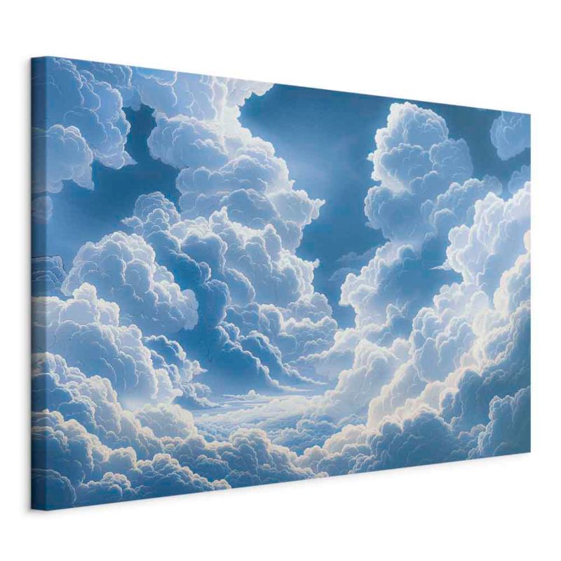 Obraz Artgeist Puchate chmury 60 x 40 cm płótno włoskie 1 szt