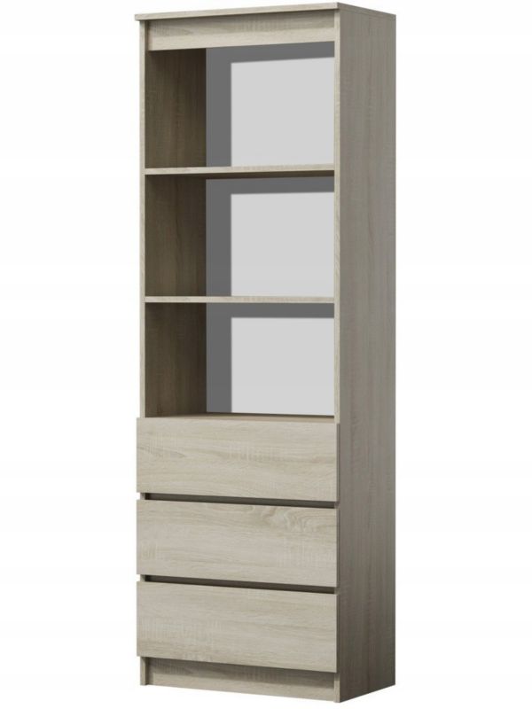 Regał Biurowy Topeshop RS-60 Dąb Sonoma 35x60x180 cm 1 szt.