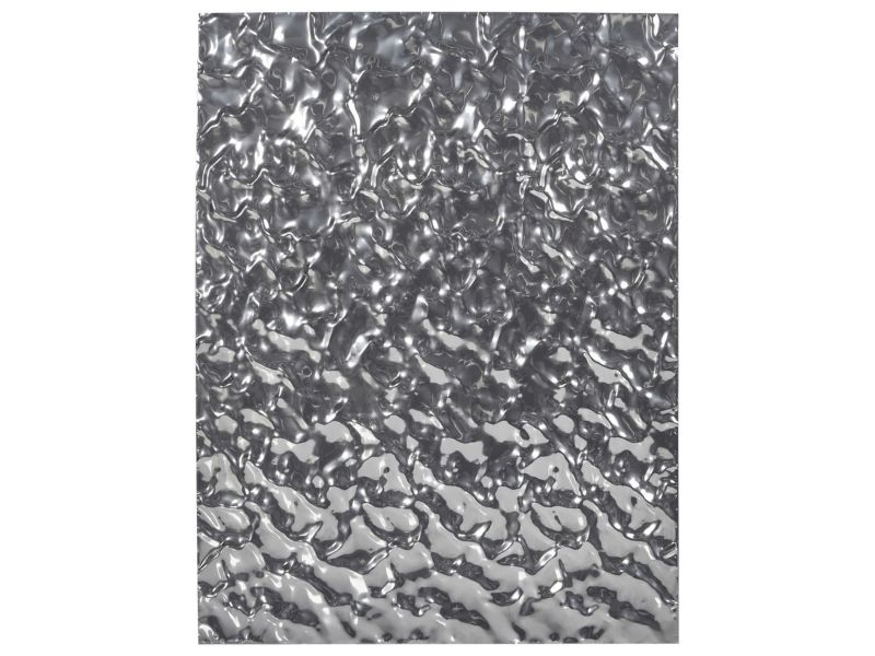 Dekoracja ścienna Coimbra Metal Srebrny 79 cm 1 szt.