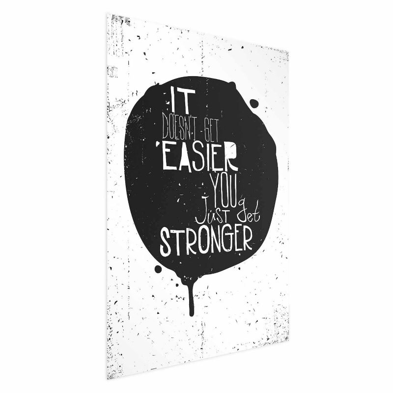Plakat Artgeist Stronger 60x90 cm bez ramy 1 szt